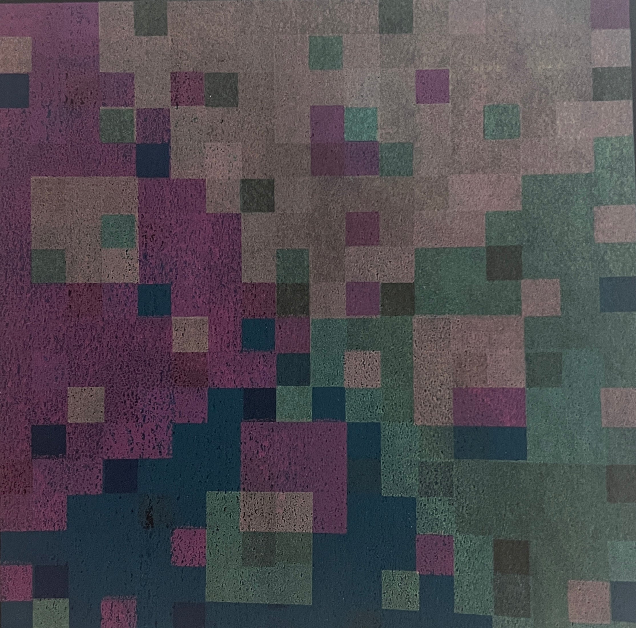 One Roof V.2 - Screenprint on Paper, 12x12