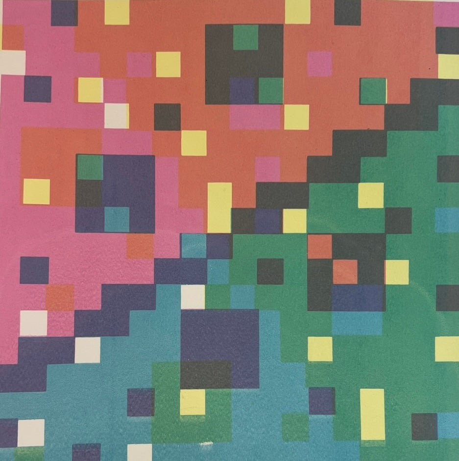 One Roof V.1.4 - Screenprint on Paper, 12x12