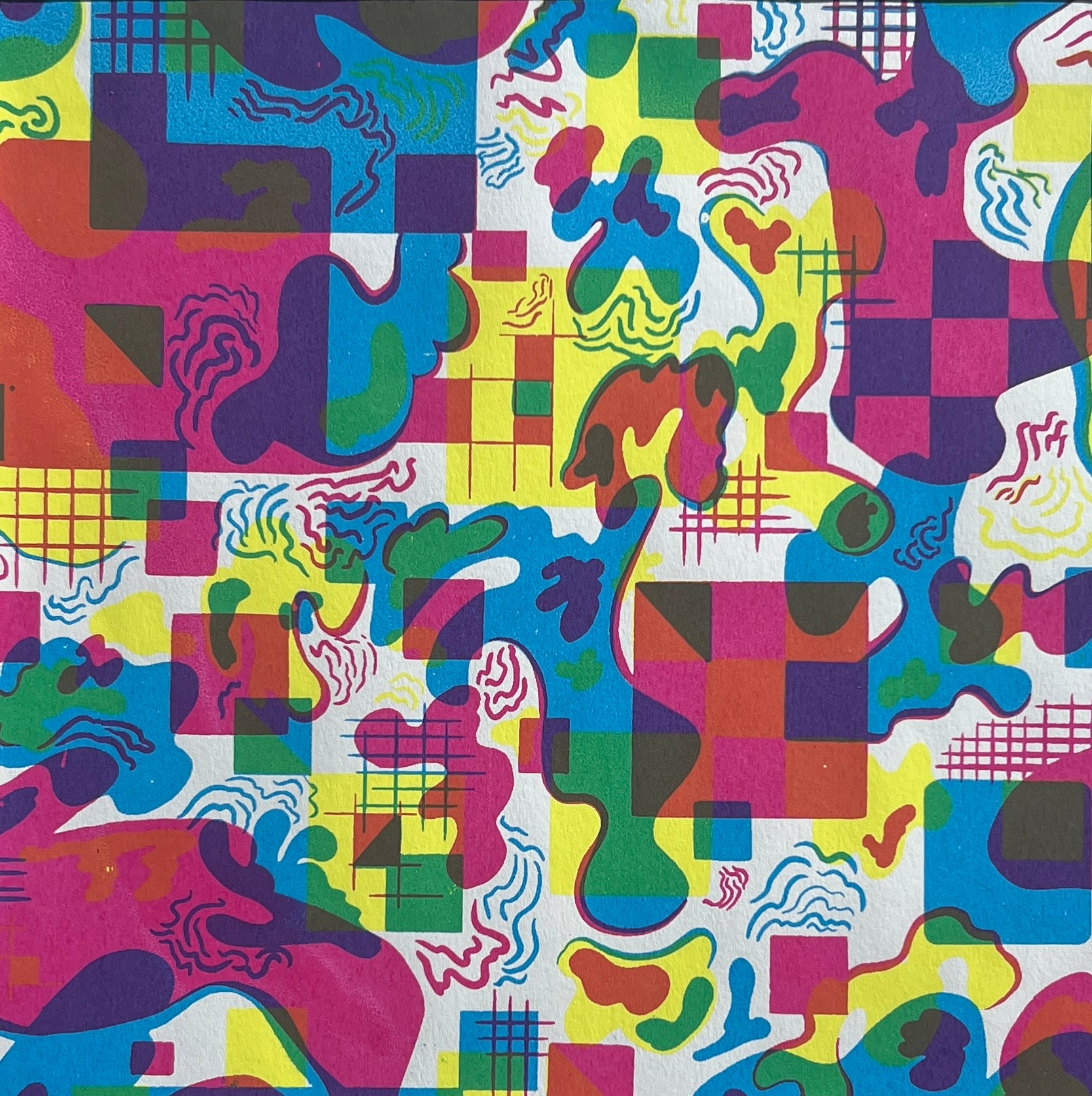 Stay Off My Side - Screenprint 12x12